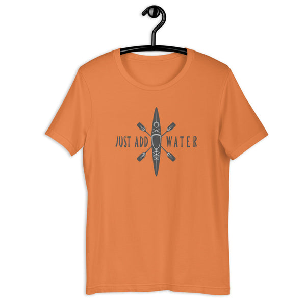 Just Add Water - Kayak T-Shirt  Hocking Hills Apparel – Go Hocking Hills