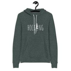 Hocking Tree Text Dark Unisex hoodie
